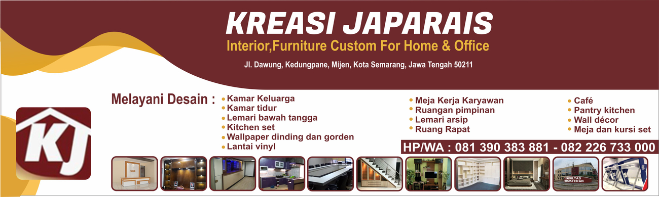 Cover photo of Interior dan Furniture Custom di Semarang - Kreasi Japarais